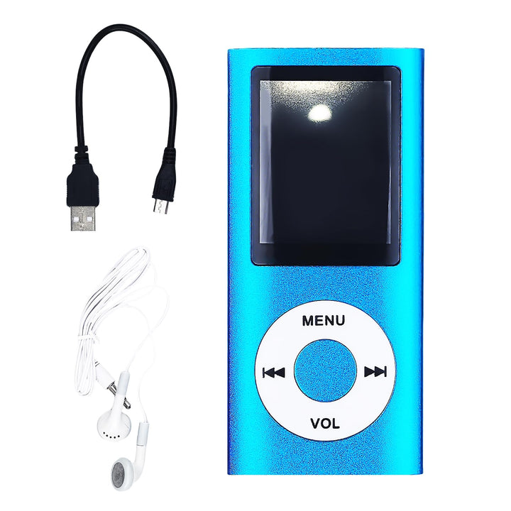 MP3-Player/MP4-Player Bluetooth 5.0, 1.8" Tragbarer HiFi-Musikplayer mit Verlustfreiem Sound und Lau