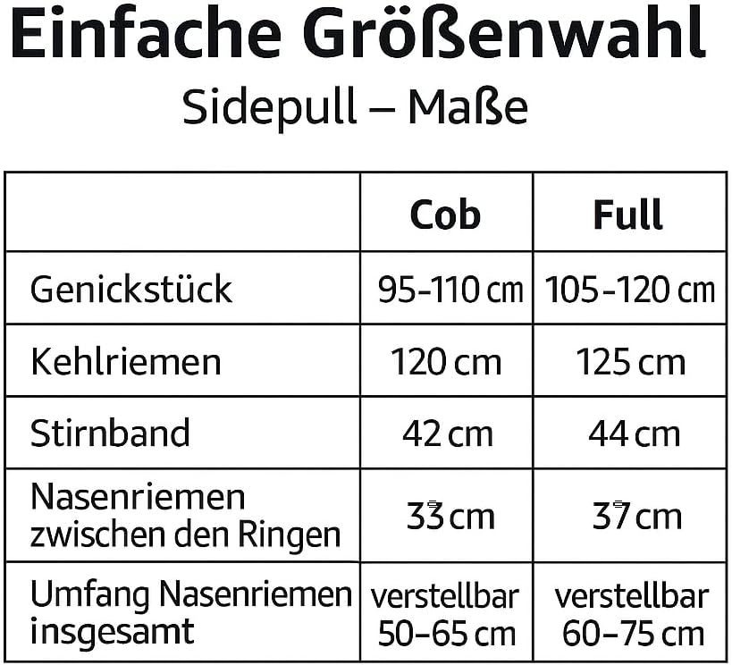 Thor Equine Sidepull mit Single Rope Nasenriemen, Chesnut Chesnut Full, Chesnut Full