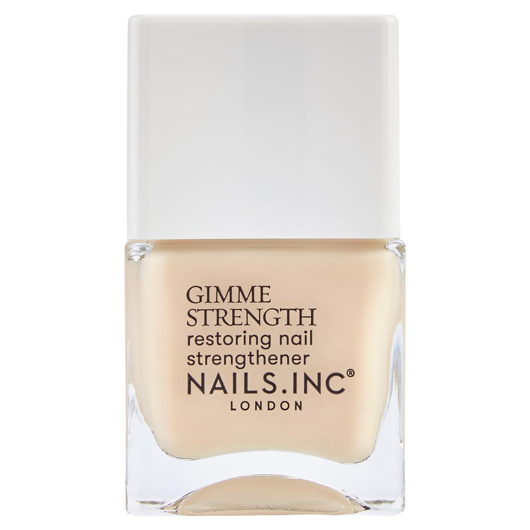 Nails Inc - GIMME STRENGTH Nail Strengthener Nagellack - Intensiver Nagelstärker mit Veganem Kollage