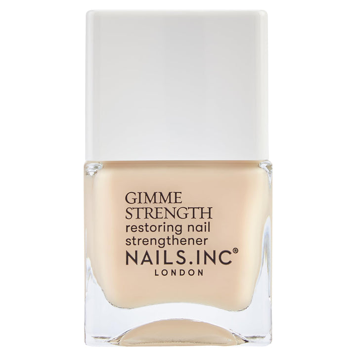 Nails Inc - GIMME STRENGTH Nail Strengthener Nagellack - Intensiver Nagelstärker mit Veganem Kollage