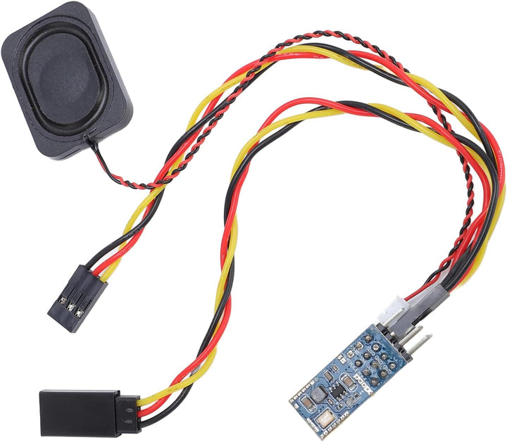 GOWENIC RC Car Engine Sound Simulator Lebensechtes Soundeffektmodul für 1/24 1/18 RC Crawler Benzinv