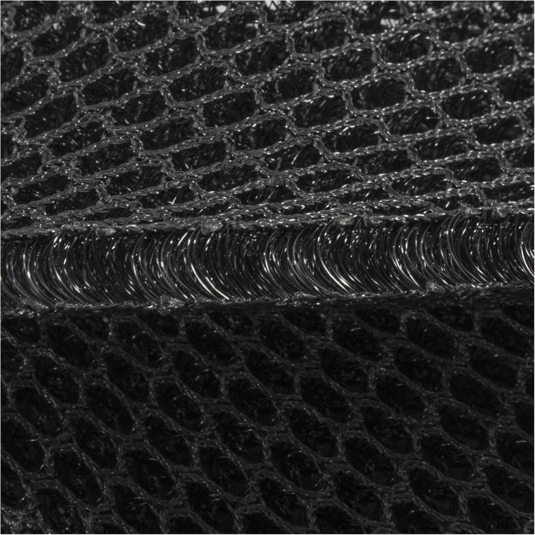 Matratzenunterlage Air Mesh, 90x200cm, Schwarz | Abstandsgewirke, 10mm Dicke, 410g/m², DHL Versand