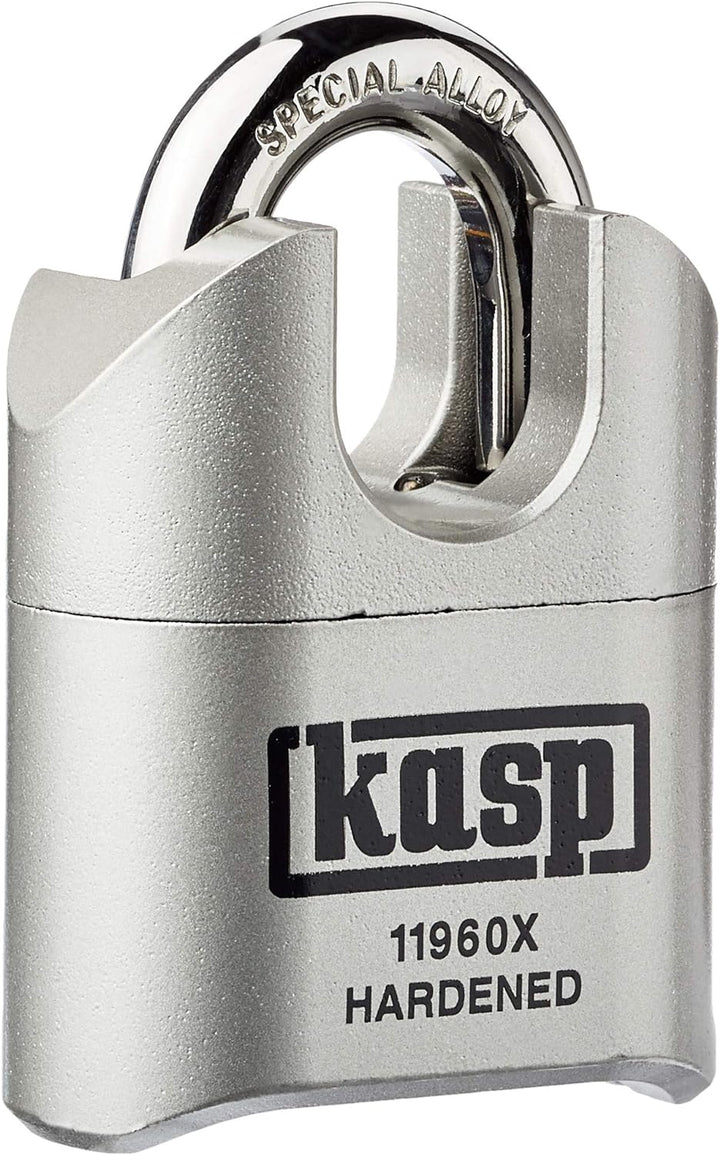 Kasp K11960XD Kombinationsschloss, Gris closed shackle, closed shackle
