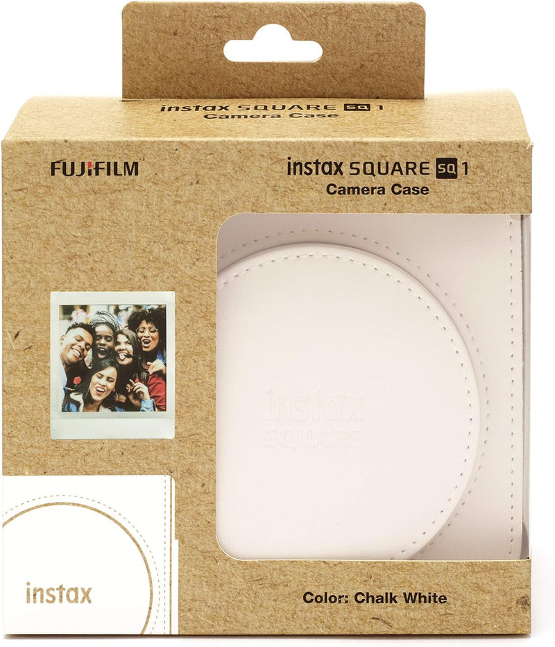 INSTAX SQ1 Camera CASE Chalk White Weiss Einzelbett, Weiss Einzelbett