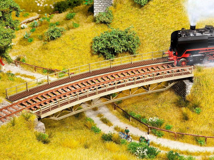 Noch 67026 - Brückenfahrbahn gebogen R2