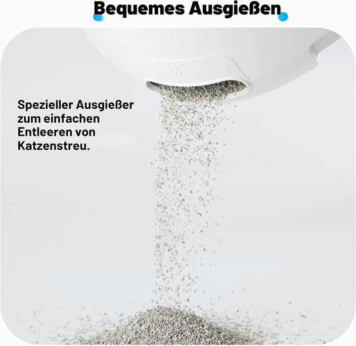 Neakasa Katzenpedal Tritthocker mit Filterfunktion, leicht zu reinigende Katzentoilette für M1 Open