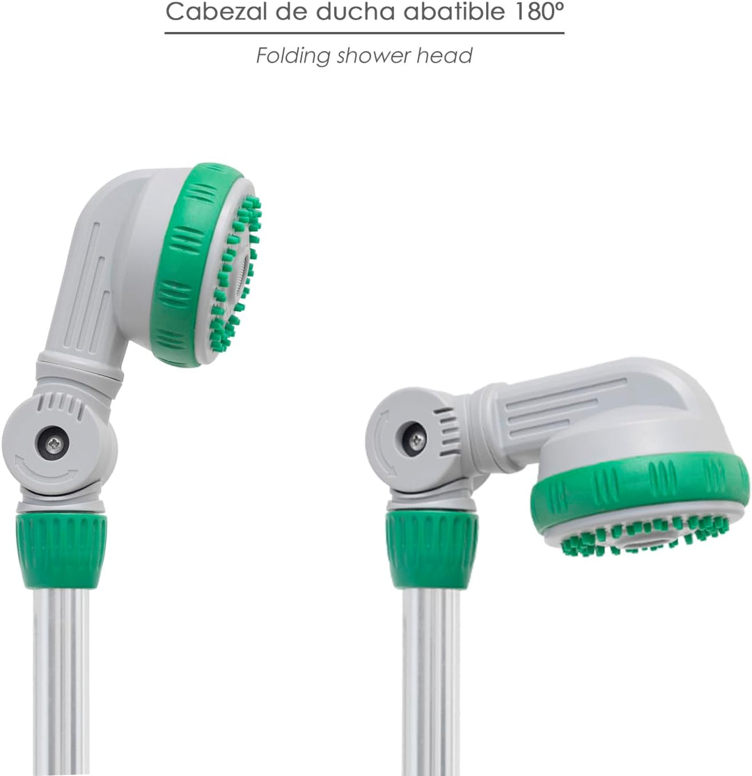 WOLFPACK LINEA PROFESIONAL Tragbare Gartendusche mit Stativ