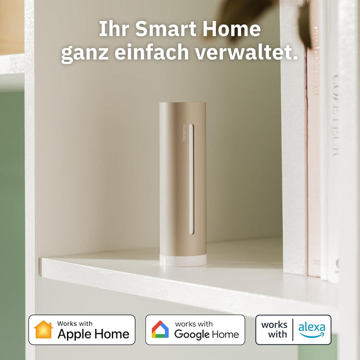 Netatmo Wetterstation ORIGINAL - 2. Generation, Innen & Aussen, Temperatur, Luftfeuchtigkeit, Luftqu