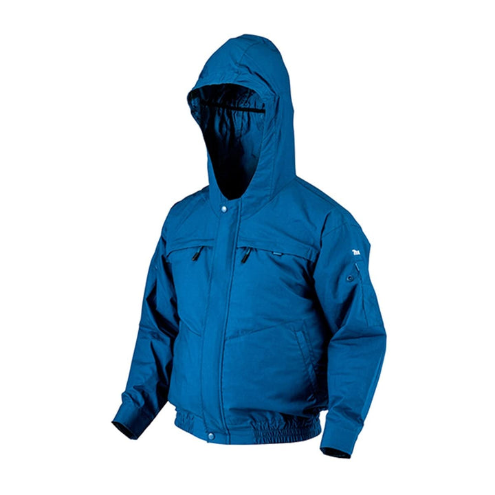 Makita DFJ301ZXL Fanjacke, 18 V, Dunkelblau, (X-Large)