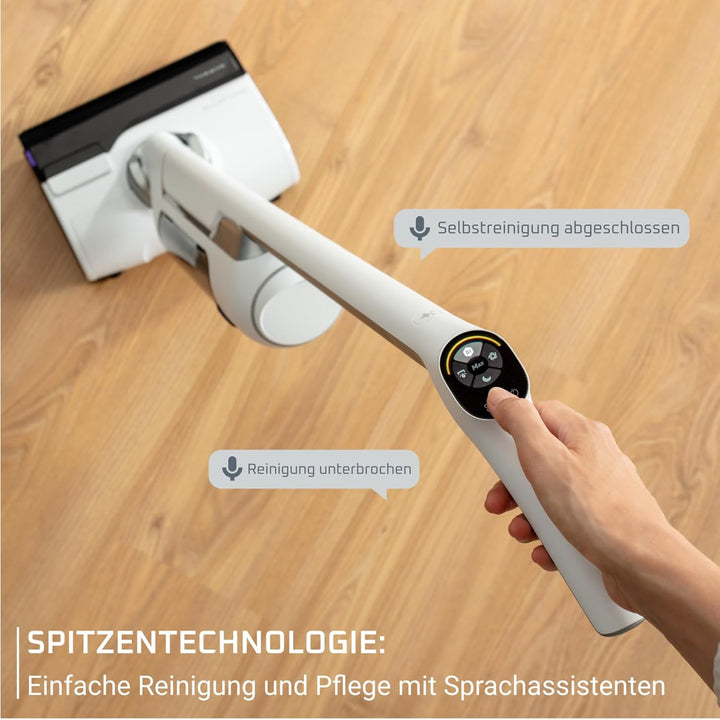 Rowenta X-Clean 10, kabelloser Akku-Nass-Trockensauger, Saugwischer selbstreinigend und -trocknend,