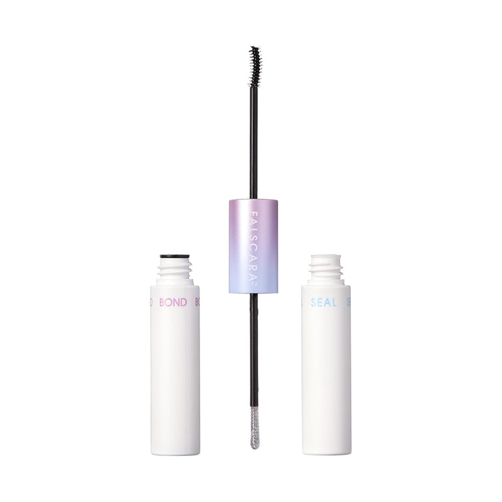 KISS Falscara DIY Wimpernverlängerung Starter Set, 10 wiederverwendbare federleichte künstliche Wimp