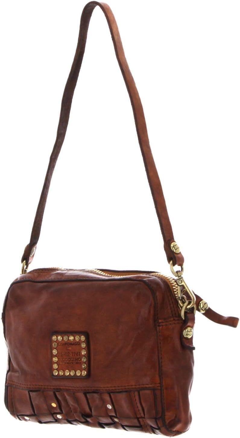 Campomaggi Schultertasche Leder 19 cm Cognac OneSize, Cognac OneSize