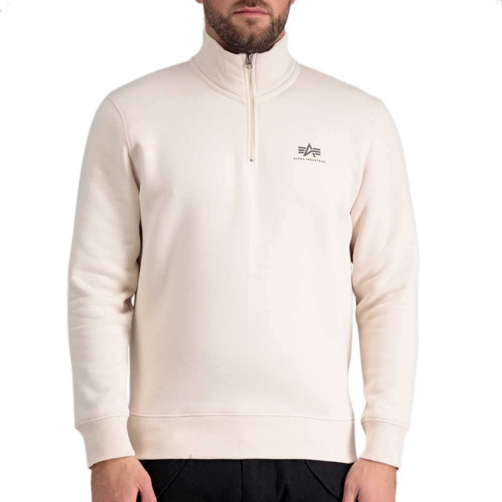 Alpha Industries Herren Alpha Industries Half Zip Sweater Sl Sweatshirt für Herren Sweatshirt (1er P