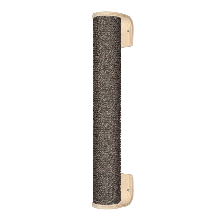 Kratzbaumland 11 cm Relax-Kletterstange Kratzstange Wandelement für Katzen (20 cm, Braun) Stammlänge
