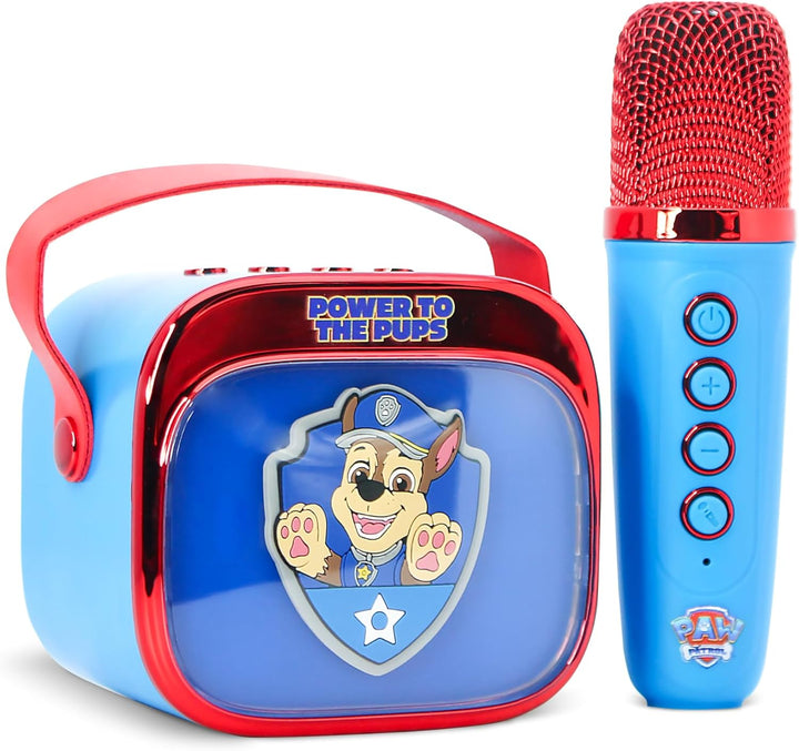 Paw Patrol Popsing LED Light up Wireless Karaoke Speaker with Microphone