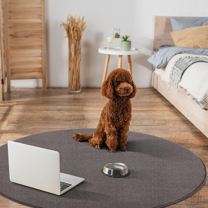 Impression Kurzflor-Wohnzimmerteppich - Schlichte Moderne Teppiche für Schlafzimmer, Büro, Flur, Küc