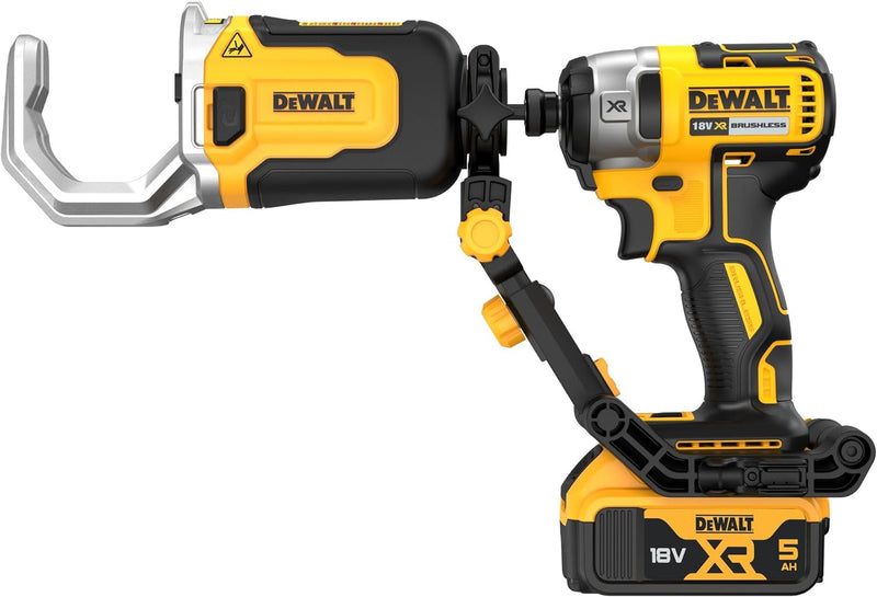 DeWALT Rohrschneidvorsatz DT20560-QZ Schnittkapazität bis 50mm PE Rohre Schneidwerkzeug schlagfest