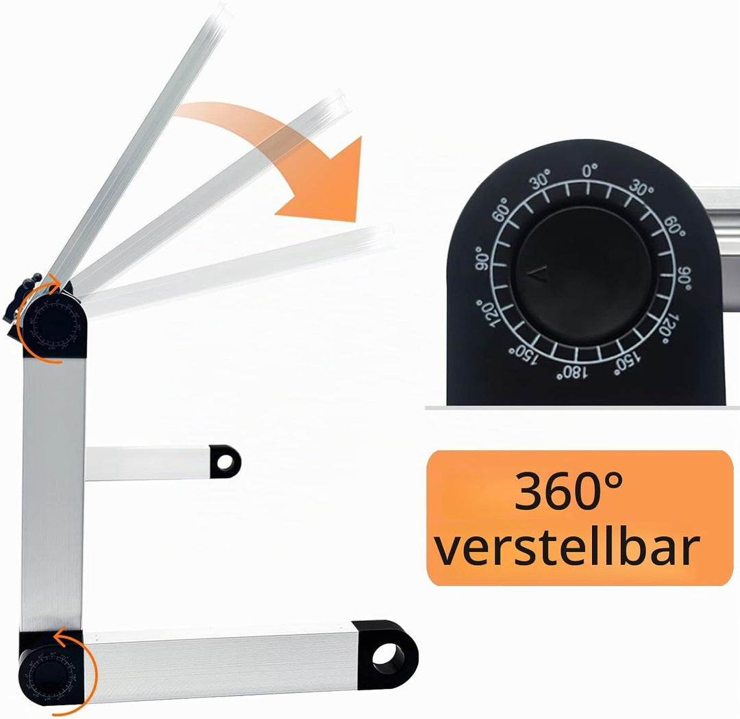 LYFETC Extra GrossEr BuchstäNder Ergonomischer BuchstäNder LesestäNder Faltbar Und Tragbar Buch StäN