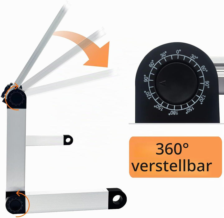 LYFETC Extra GrossEr BuchstäNder Ergonomischer BuchstäNder LesestäNder Faltbar Und Tragbar Buch StäN