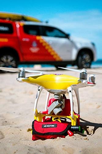 Restube Unisex-Adult Beach Schwimmboje aufblasbar AUTOMATIC Red/Black, AUTOMATIC Red/Black