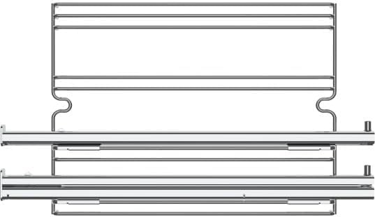 TEKA Teleskop-Auszug, 2-fach für 60cm Backöfen