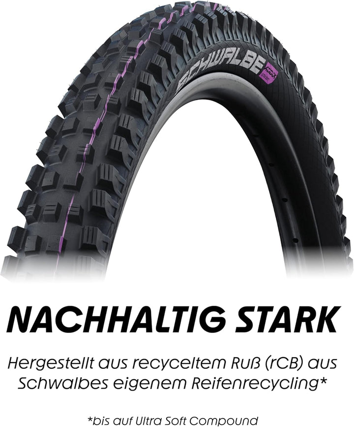 Schwalbe Magic Mary Evo TLE Faltreifen // 62-584 (27,5x2,40') Super Ground Schwarz 62-584 (27.5" x 2