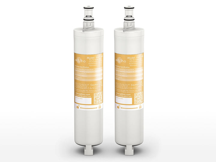 2x Seltino SWP-508 service - Wasserfilter für Whirlpool, Ariston, Smeg, Ersatz für Bauknecht refrige