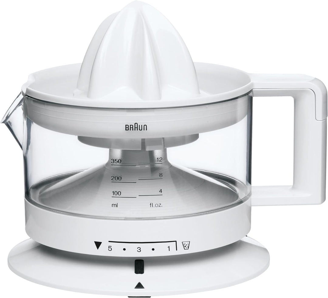 Braun Household Tribute Collection CJ 3000 Zitruspresse (20 W, 0,35 l) weiss