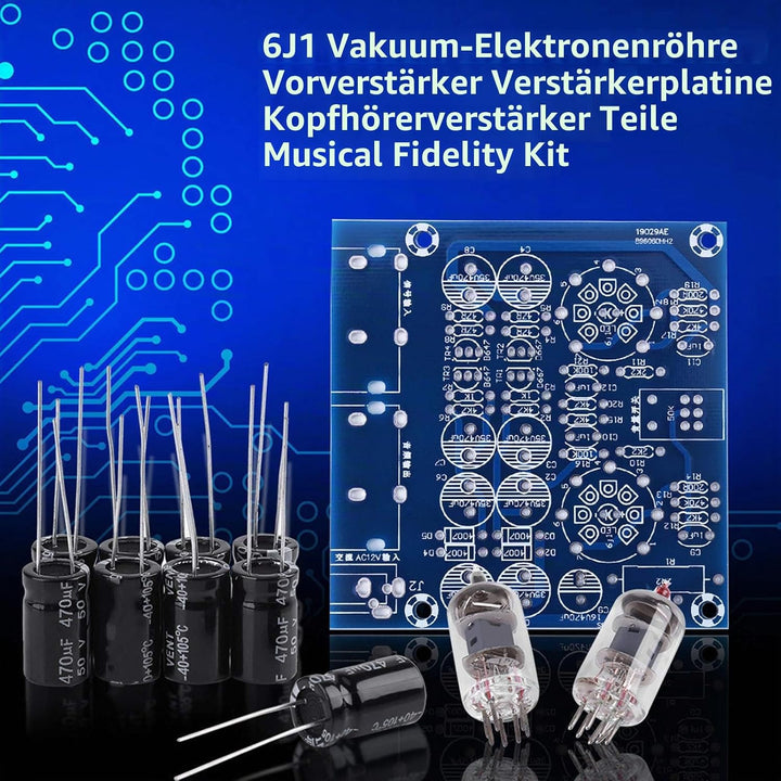 Valve Amp Kit Valve Tube Radio Kit 6J1 Röhren Verstärker Tube Kit DIY Musical Fidelity Kit