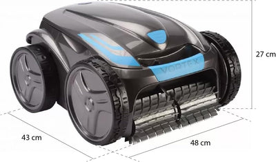 Zodiac Elektrischer Poolroboter Vortex OV 3505, Nur Boden und Boden/Wände/Wasserlinie, WR000152 Alle