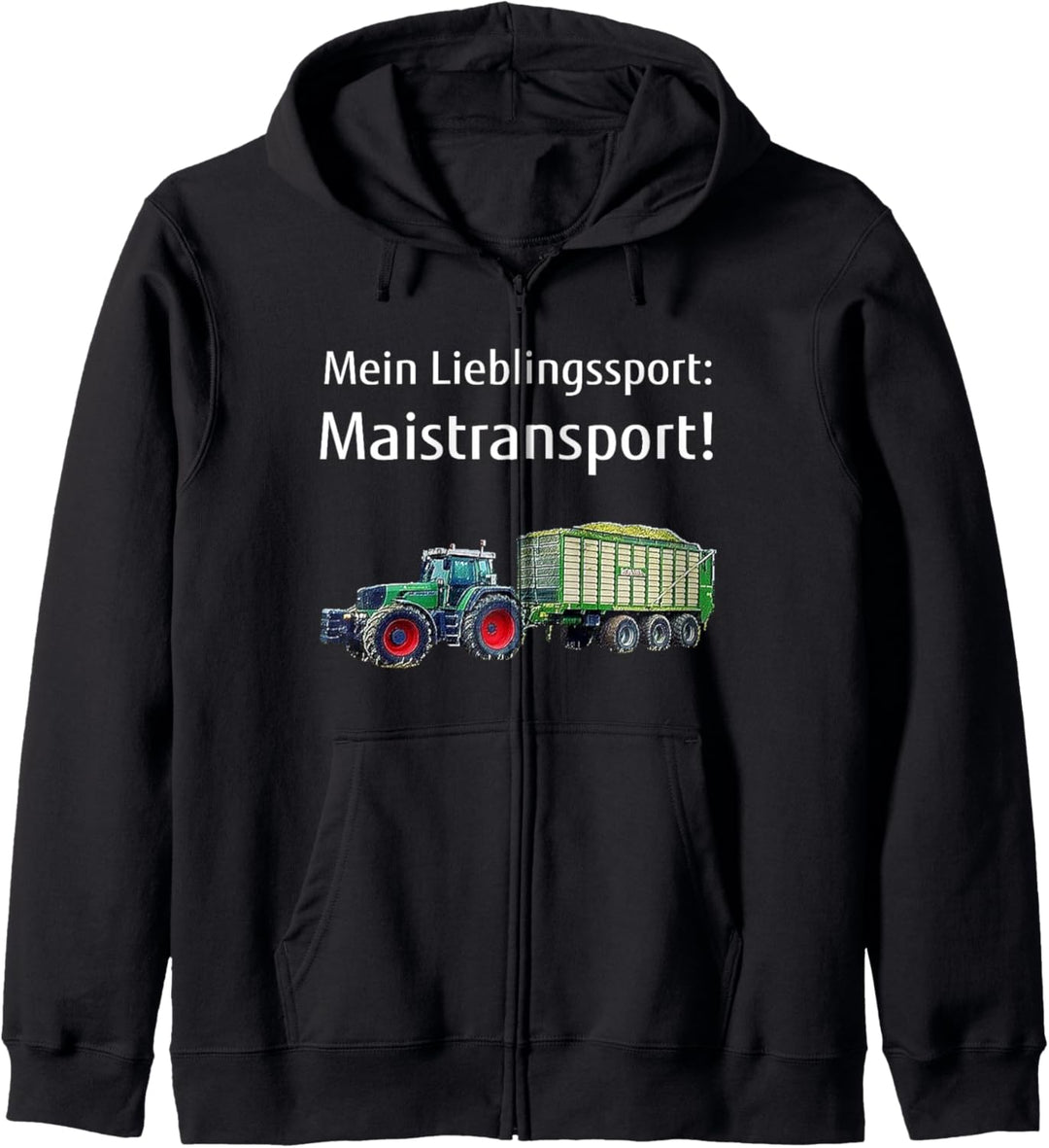 Mein Lieblingssport Maistransport Kapuzenjacke