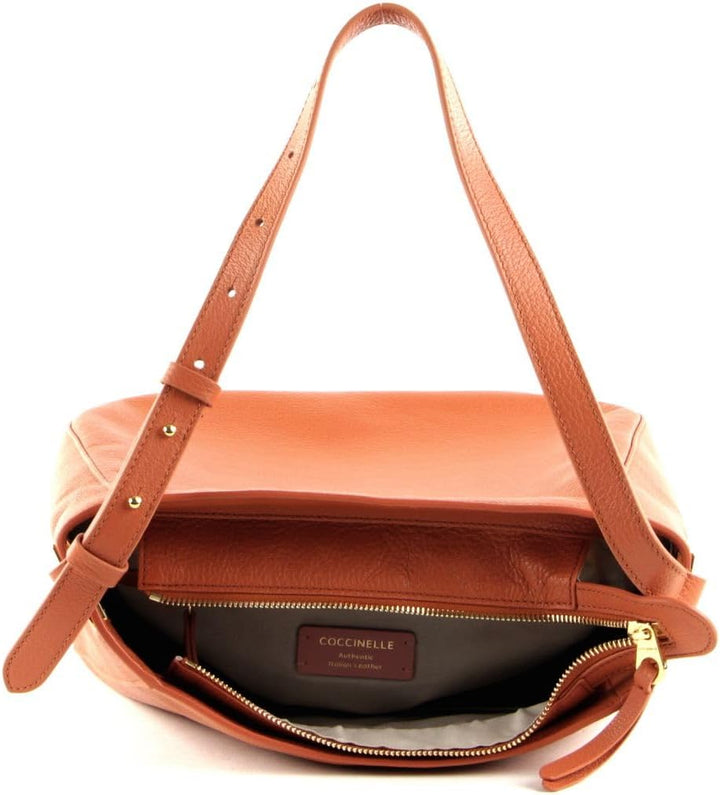 Coccinelle Lea Schultertasche Leder 30 cm