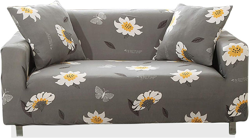 PETCUTE Sofabezüge elastische Sofa Überwürfe Sofahusse verstellbare Sofabezüge Sofaschutz Wohnzimmer