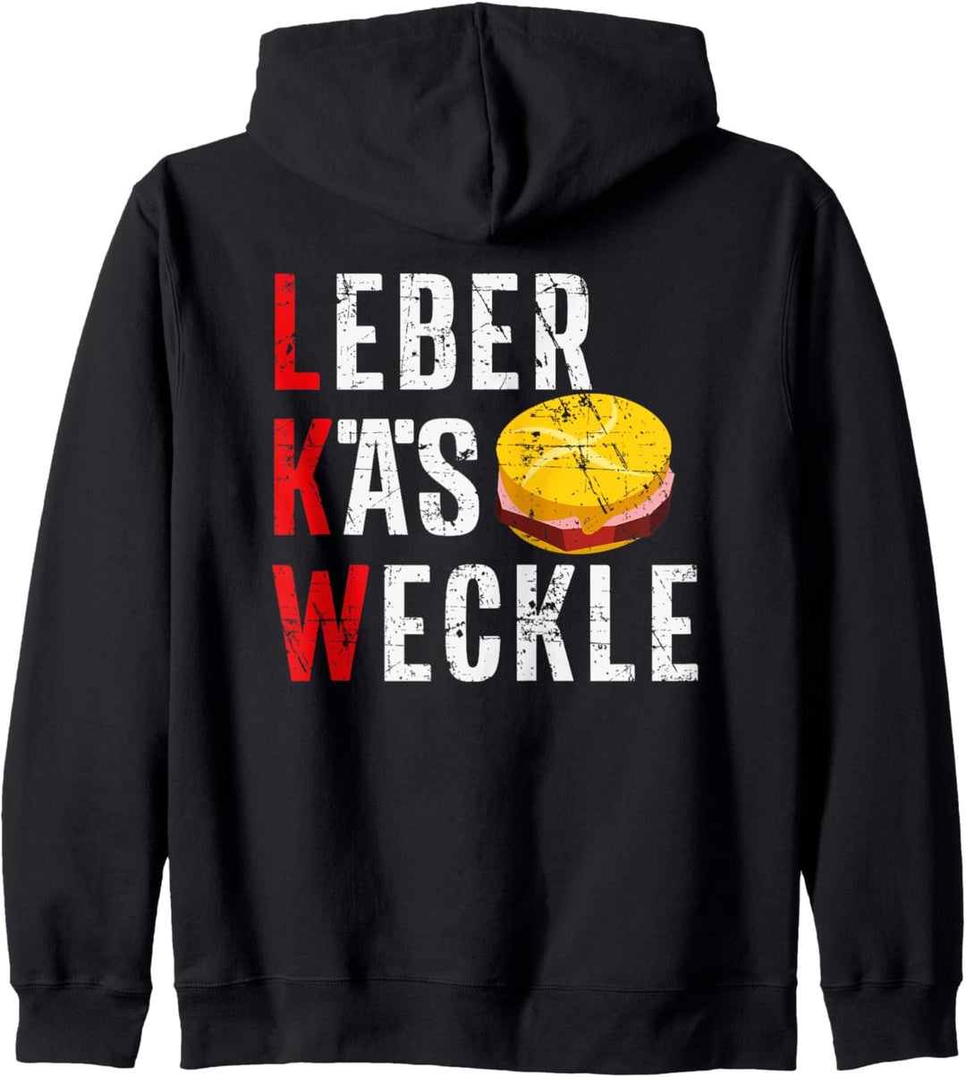LKW Leberkäsweckle Leberkas Imbiss Leberkäse Brötchen Kapuzenjacke