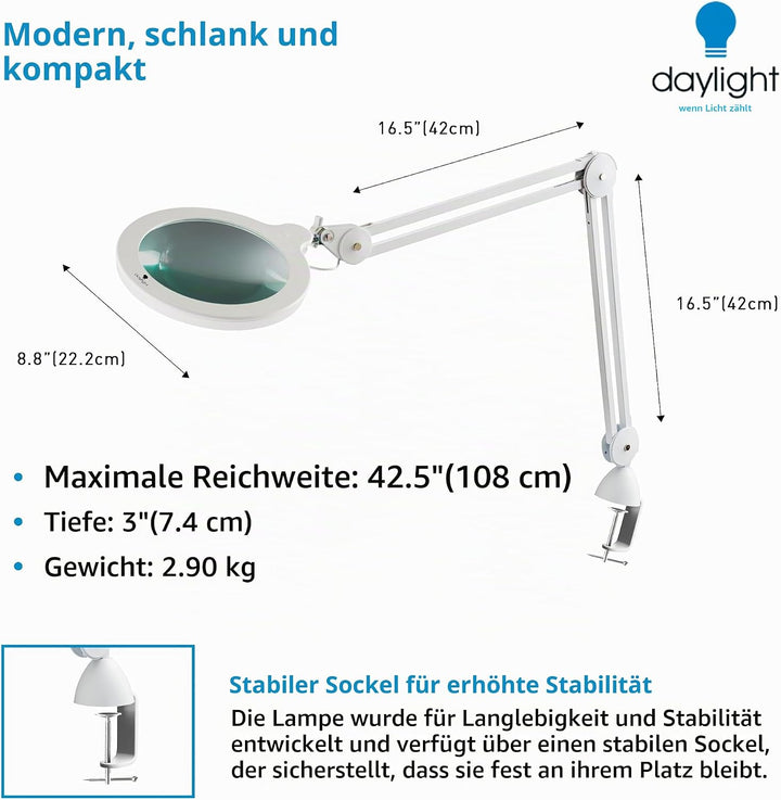 Daylight MAG Lampe Zeitgenössisch, Zeitgenössisch