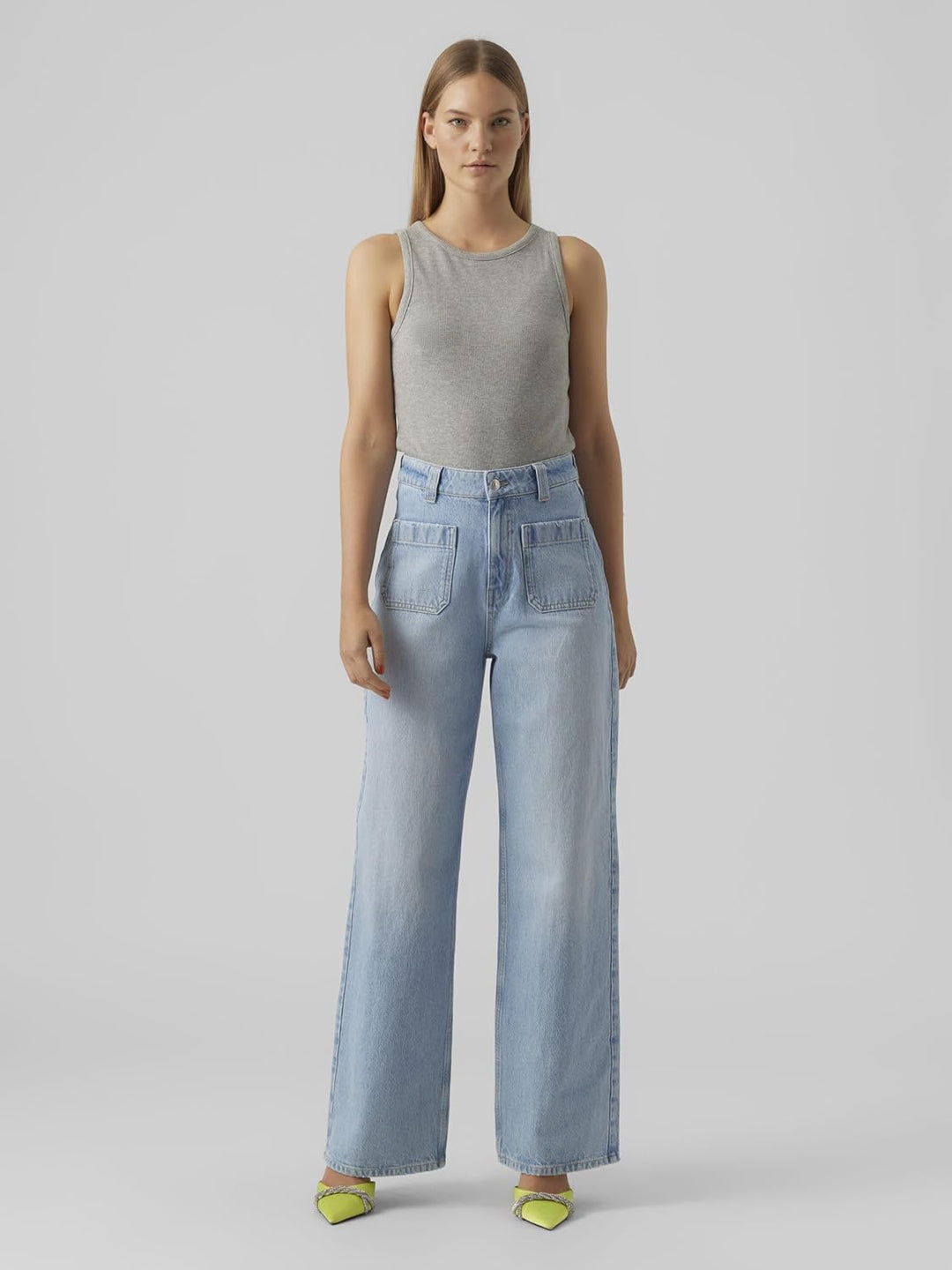VERO MODA Damen Jeans, 25W / 32L