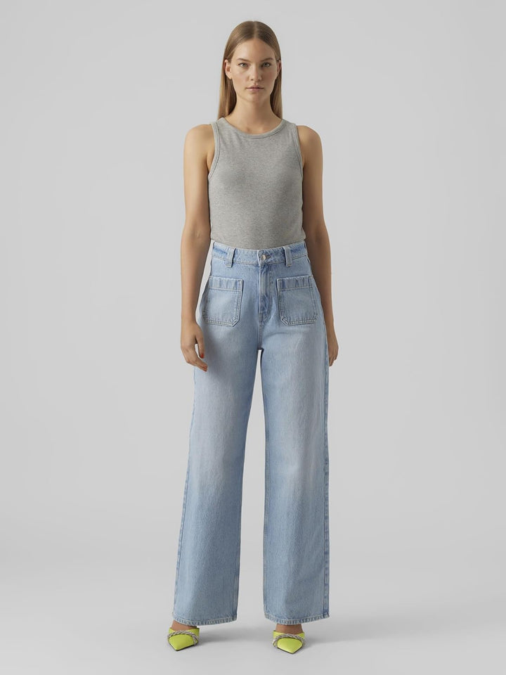 VERO MODA Damen Jeans, 25W / 32L