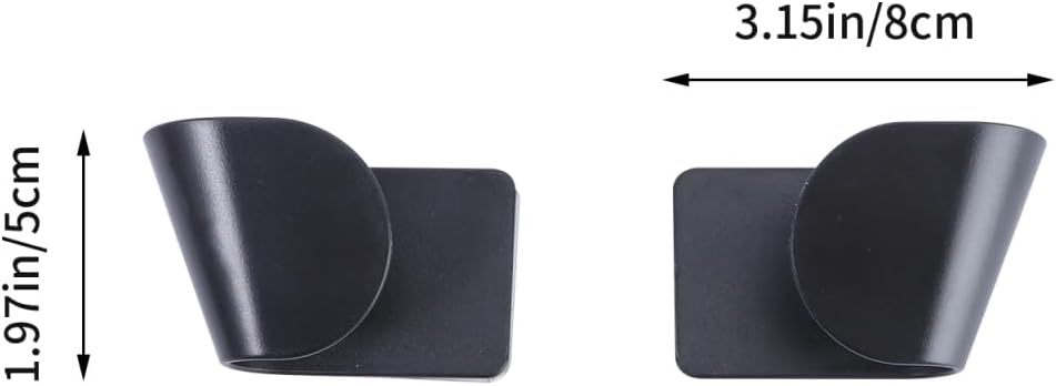 Cabilock Topfdeckelhalter Selbstklebend 8.00X5.00X4.50Cm Wandmontage Pot Lid Aufbewahrungsständer Kü