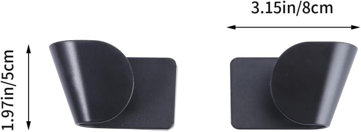 Cabilock Topfdeckelhalter Selbstklebend 8.00X5.00X4.50Cm Wandmontage Pot Lid Aufbewahrungsständer Kü
