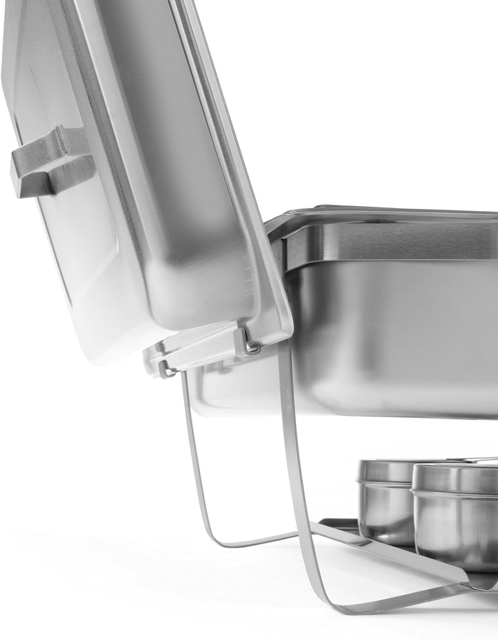 HENDI Gastronorm 1/1 Chafing Geschirr, 9 L, Edelstahl, GN, 2 Packed per: 2 Single GN 1/1, Packed per