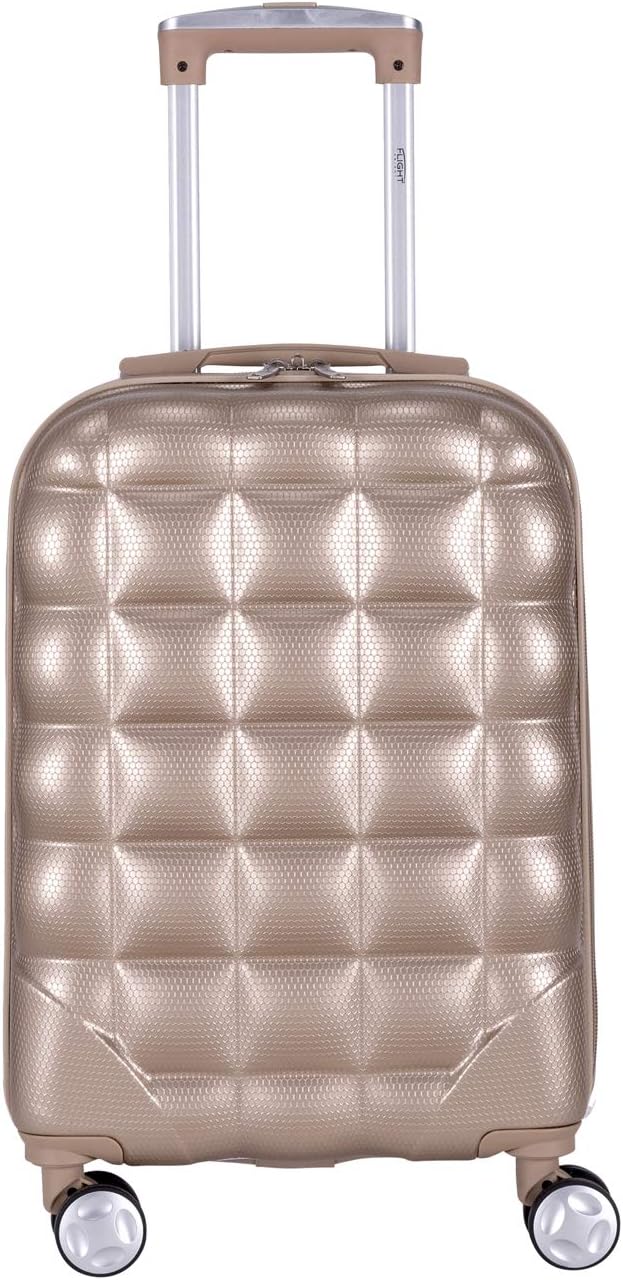 Flight Knight 55x35x20cm Bubble Koffer Air Berlin Ryanair easyJet Hartschalen-Koffer Trolley Rollkof