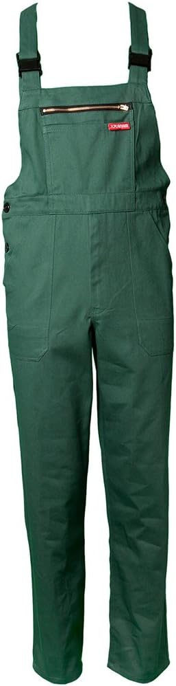 Planam Grösse 48 Herren BW 290 Latzhose mittelgrün Modell 0124, 48