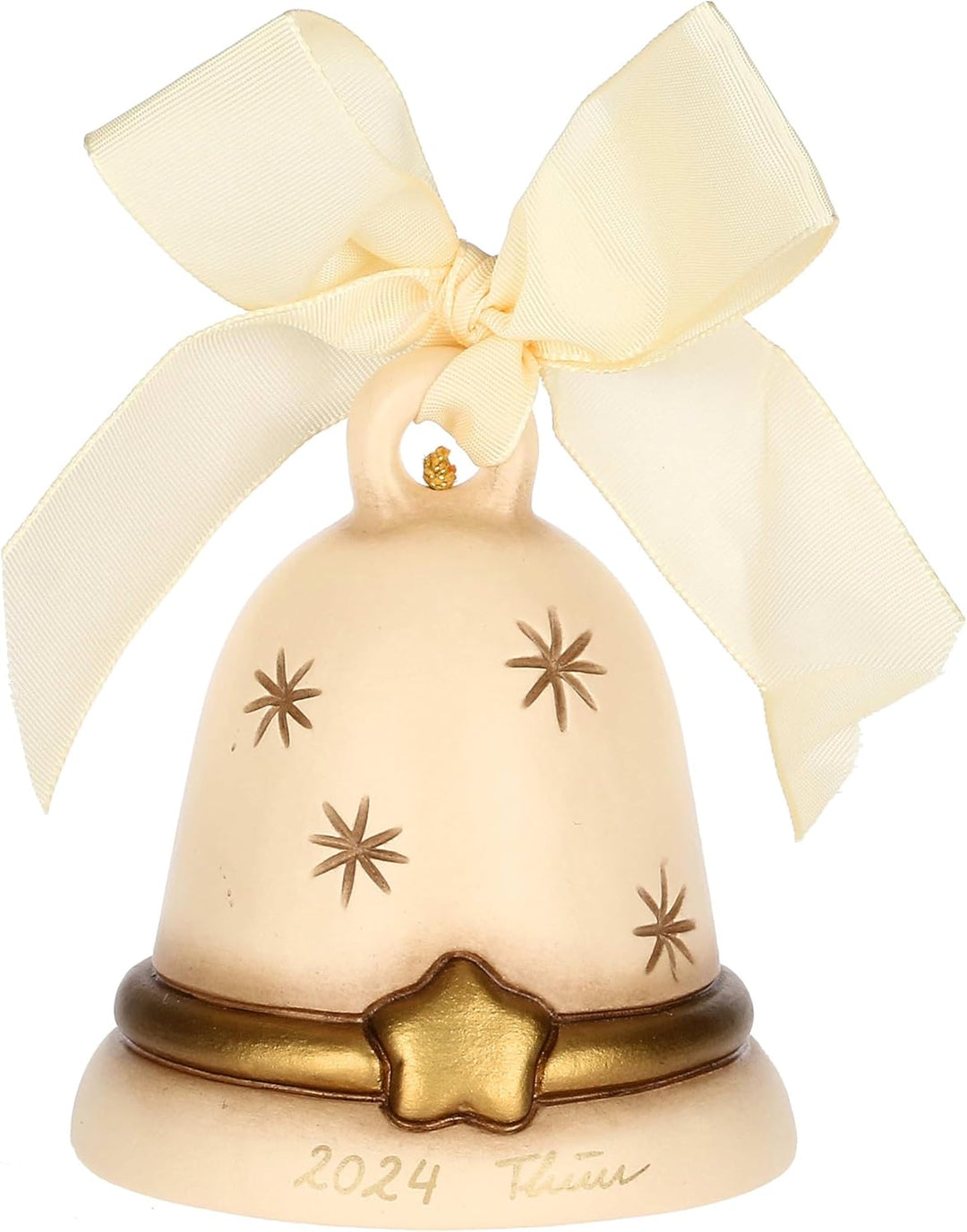 THUN, Glocke mit Engel aus Keramik, Kollektion Weihnachtszauber, Limited Edition 2024 zum Sammeln, G