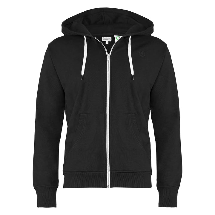Banqert Herren Hoody | GOTS Zertifiziert | Reine Bio Baumwolle S Black And White, S Black And White