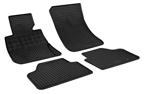 Gummi Fussmatten passend für BMW X1 ab 10/2009-10/2015 (E84) AZUGA AZ10090314 Gummimatten Automatten