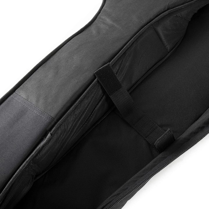 MUSIC STORE Deluxe Gigbag für E-Gitarren, Robust, Wasserabweisend, 20 mm Polsterung, Zubehörfach, Ru