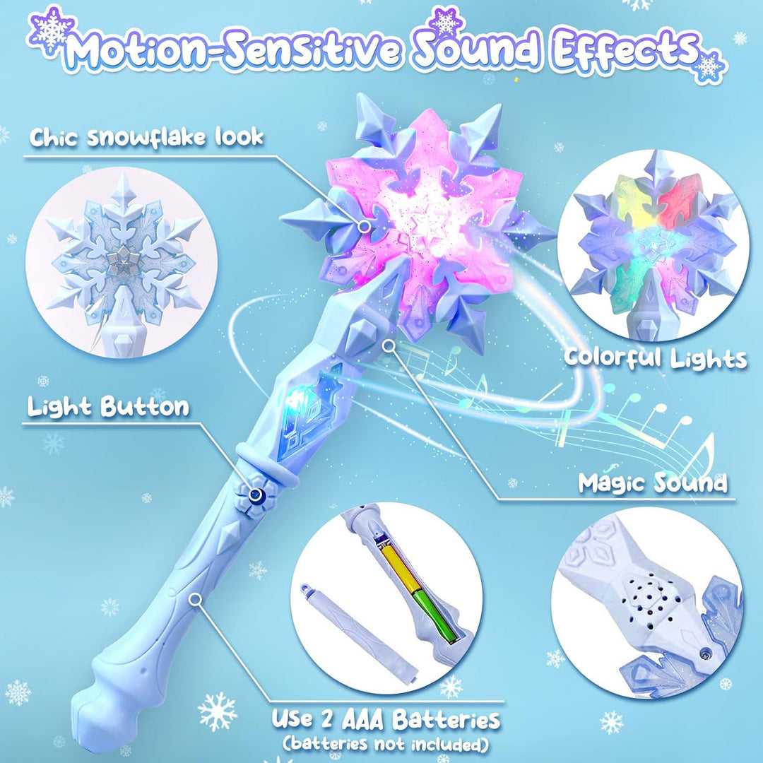 G.C ELSA Eiskönigin Spielzeug Geschenk für Mädchen 4 5 6 7 8 Jahre, Mini Karaoke Maschine mit Kinder