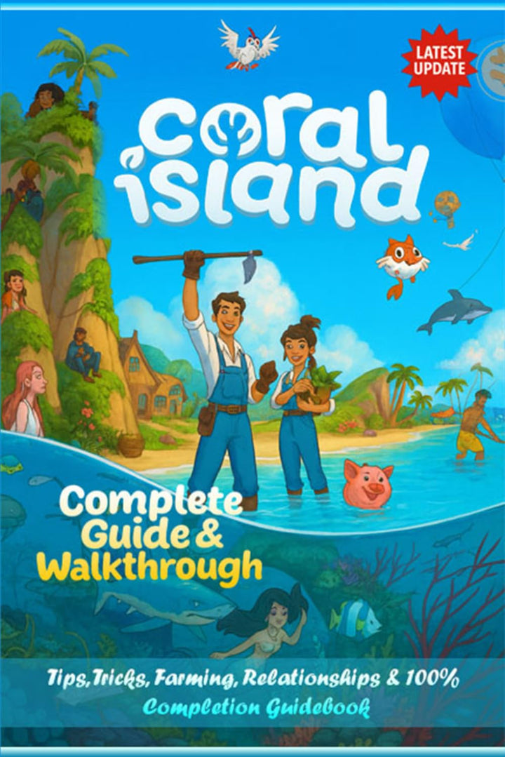 Coral Island The Unofficial Complete Guide & Walkthrough (2025 Edition) – Tips, Tricks, Farming, Rel