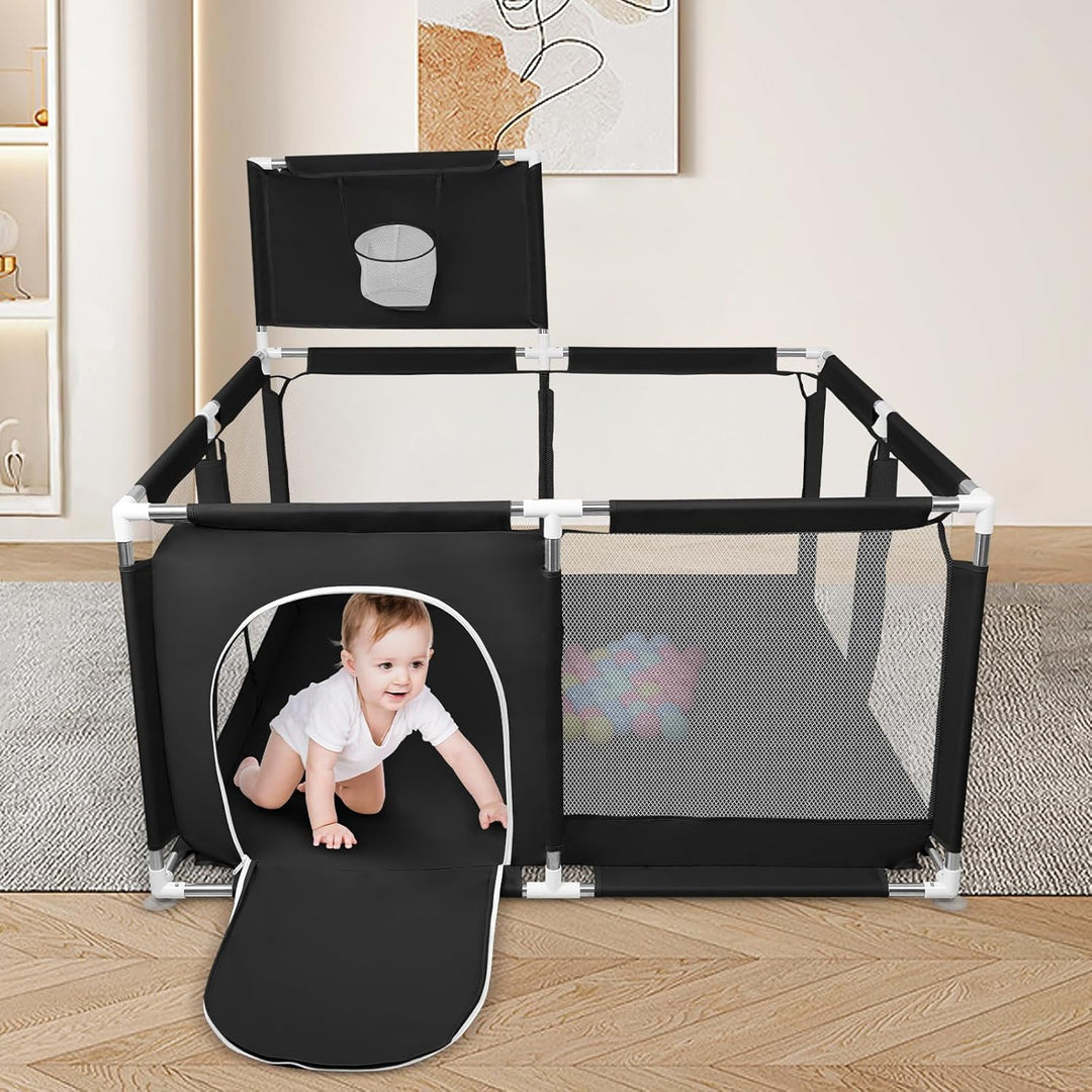 Laufgitter für Babys, modular, grosser Laufstall klein, Spielplatz mit Ball, modular, faltbar, gross