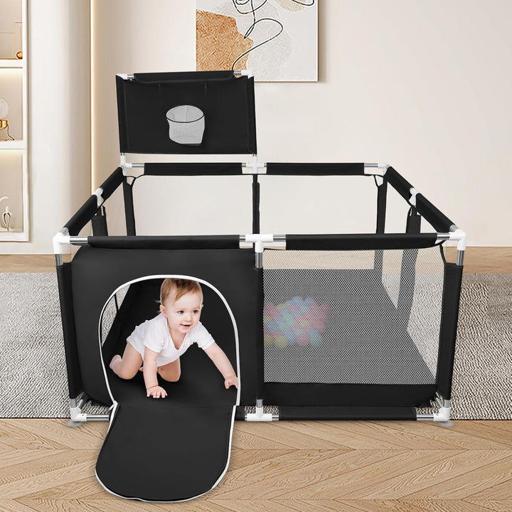 Laufgitter für Babys, modular, grosser Laufstall klein, Spielplatz mit Ball, modular, faltbar, gross
